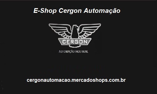 Agora a CERGON AUTOMAÇÃO possui sua loja virtual.